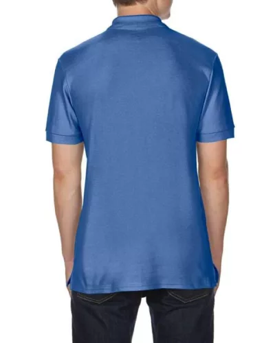 PREMIUM COTTON® ADULT DOUBLE PIQUÉ POLO Flo Blue L