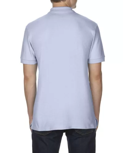 PREMIUM COTTON® ADULT DOUBLE PIQUÉ POLO Light Blue S