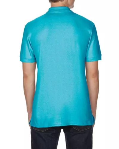 PREMIUM COTTON® ADULT DOUBLE PIQUÉ POLO Lagoon Blue L