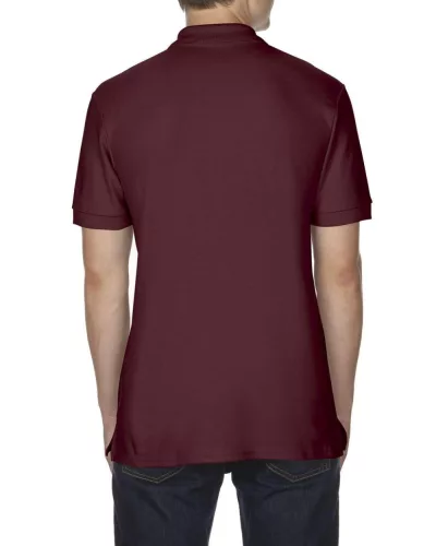 PREMIUM COTTON® ADULT DOUBLE PIQUÉ POLO Maroon S