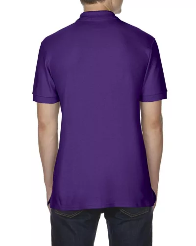 PREMIUM COTTON® ADULT DOUBLE PIQUÉ POLO Purple S