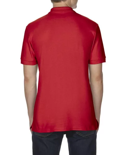 PREMIUM COTTON® ADULT DOUBLE PIQUÉ POLO Red XL