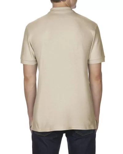 PREMIUM COTTON® ADULT DOUBLE PIQUÉ POLO Sand S