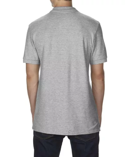 PREMIUM COTTON® ADULT DOUBLE PIQUÉ POLO RS Sport Grey 2XL