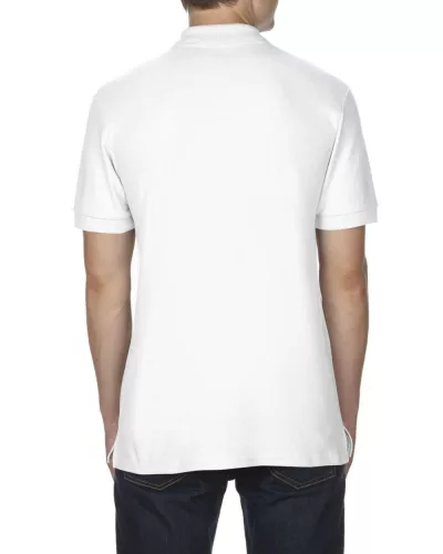 PREMIUM COTTON® ADULT DOUBLE PIQUÉ POLO White L